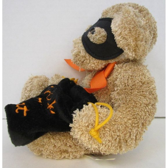 Teddy Bear 7" Masked TrIck or Treat Halloween Costume Plush Animal Adventure - Picture 4 of 10